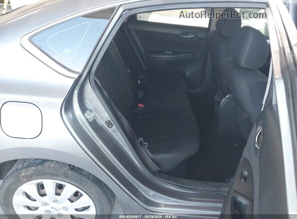 3N1AB7AP9KY349561 2019 NISSAN SENTRA Серый Вид наклейки с VIN-кодом