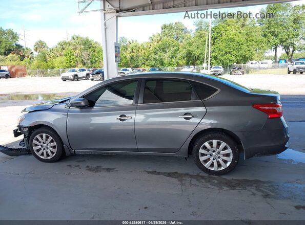 3N1AB7AP9KY349561 2019 NISSAN SENTRA Серый 