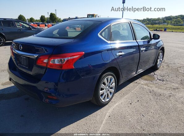 3N1AB7AP9KY373732 2019 NISSAN SENTRA Синий 