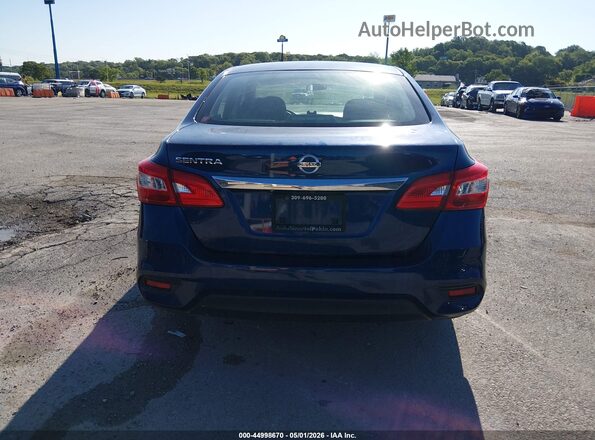 3N1AB7AP9KY373732 2019 NISSAN SENTRA Синий 