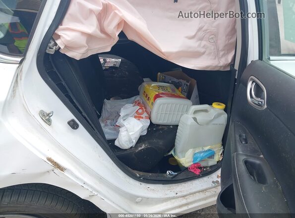 3N1AB7AP9KY375982 2019 NISSAN SENTRA White VIN կոդի պիտակի տեսք
