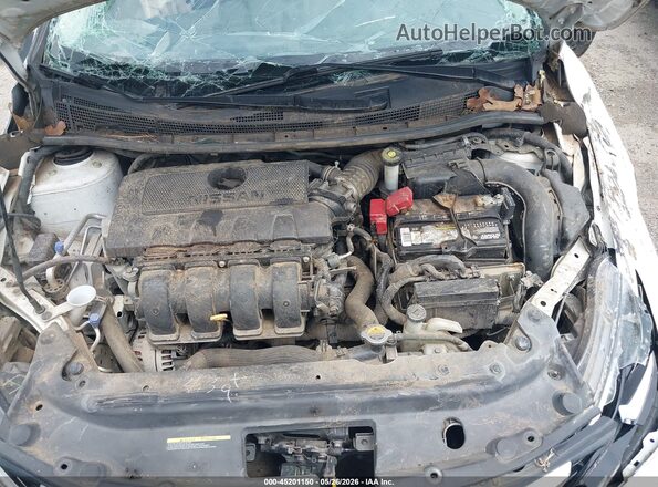 3N1AB7AP9KY375982 2019 NISSAN SENTRA White Հետևի տեսք