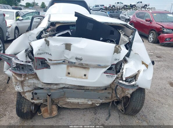 3N1AB7AP9KY375982 2019 NISSAN SENTRA White Դիմացի տեսք