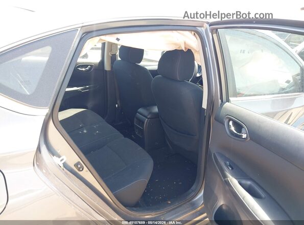 3N1AB7AP9KY376016 2019 NISSAN SENTRA Gray Widok naklejki z numerem VIN