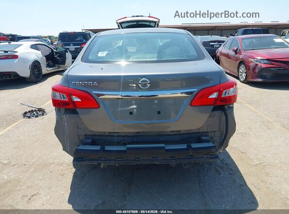3N1AB7AP9KY376016 2019 NISSAN SENTRA Gray 