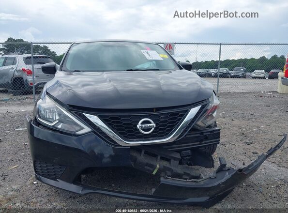 3N1AB7AP9KY392703 2019 NISSAN SENTRA Black Вид щитка приладів