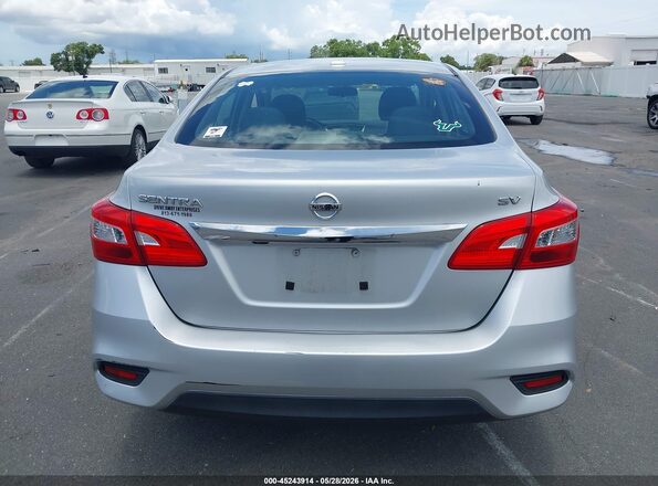 3N1AB7AP9KY409547 2019 NISSAN SENTRA Silver 