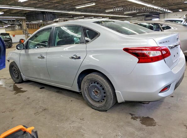 3N1AB7AP9KY414330 2019 NISSAN SENTRA Silver Rear left
