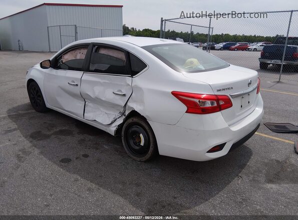 3N1AB7AP9KY418281 2019 NISSAN SENTRA White უკანა მარცხენა