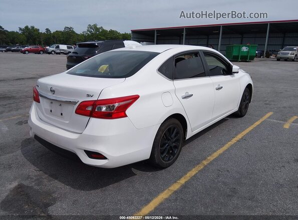 3N1AB7AP9KY418281 2019 NISSAN SENTRA White უკანა მარჯვენა
