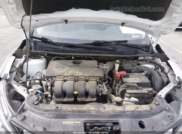 3N1AB7AP9KY418281 2019 NISSAN SENTRA White უკანა ხედი