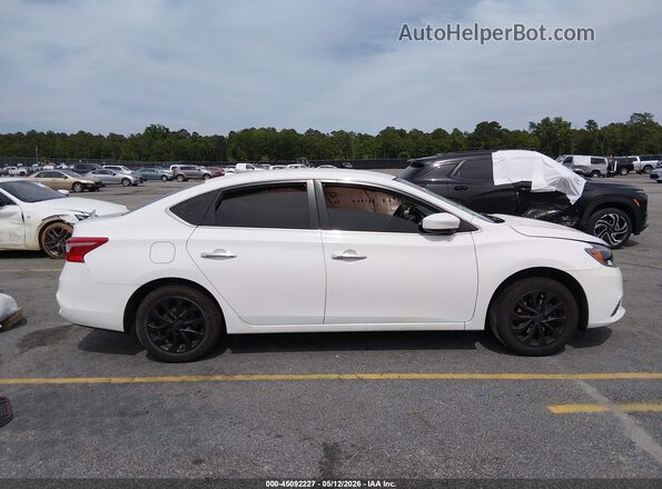 3N1AB7AP9KY418281 2019 NISSAN SENTRA White სალონის 360-გრადუსიანი ხედი