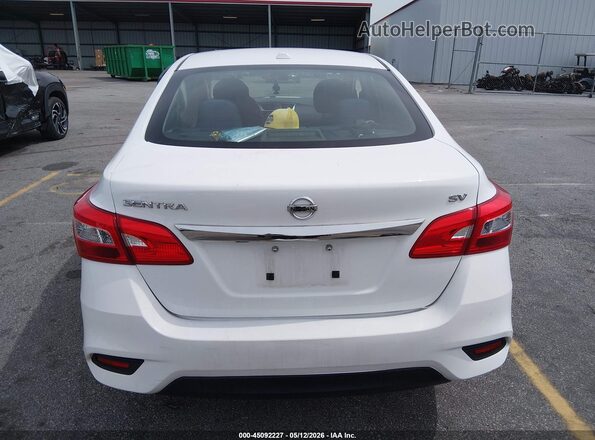 3N1AB7AP9KY418281 2019 NISSAN SENTRA White 