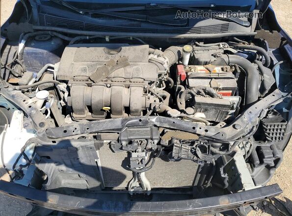3N1AB7APXGY232546 2016 NISSAN SENTRA Blue Вид задньої частини салону