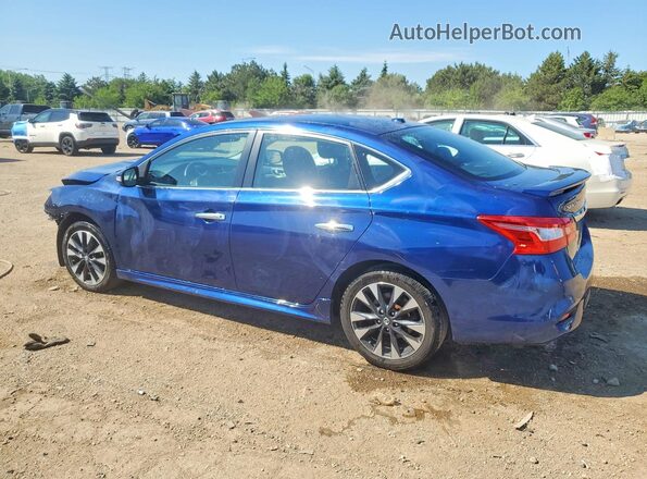 3N1AB7APXGY232546 2016 NISSAN SENTRA Blue Задня ліва чверть