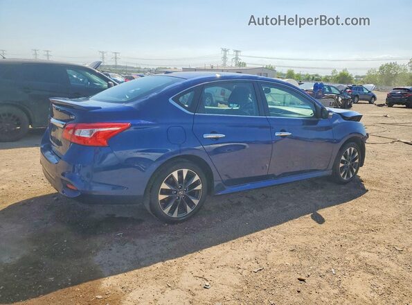 3N1AB7APXGY232546 2016 NISSAN SENTRA Blue Задня права чверть