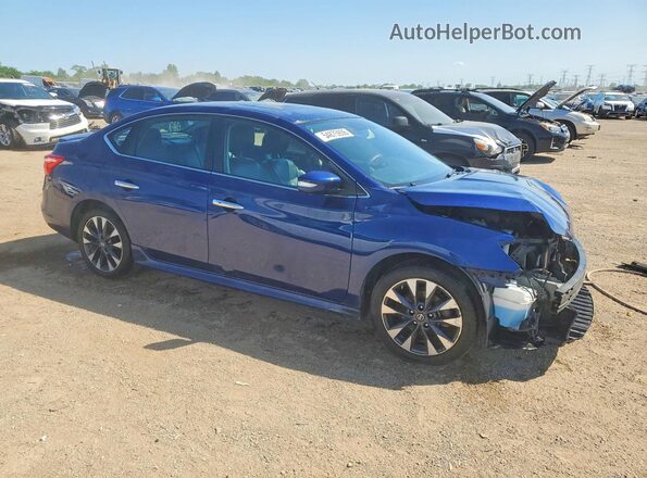 3N1AB7APXGY232546 2016 NISSAN SENTRA Blue Передня права чверть