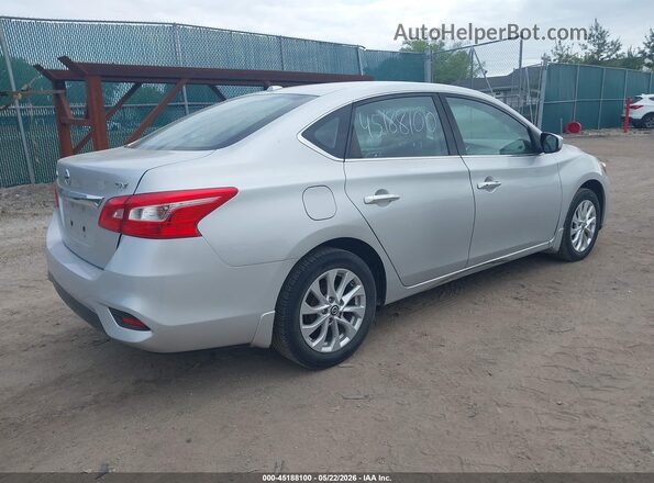 3N1AB7APXGY304510 2016 NISSAN SENTRA Silver Задня права чверть