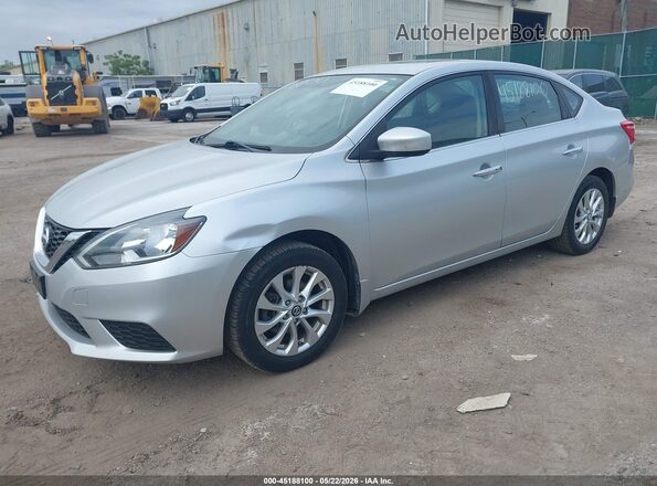 3N1AB7APXGY304510 2016 NISSAN SENTRA Silver Передня ліва чверть