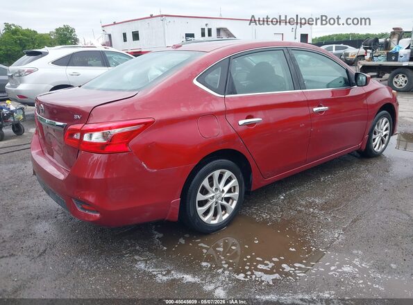 3N1AB7APXGY316804 2016 NISSAN SENTRA Burgundy Trasero derecho