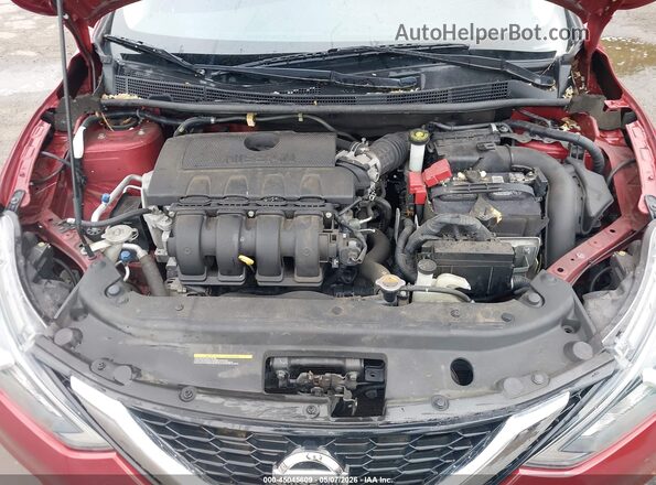 3N1AB7APXGY316804 2016 NISSAN SENTRA Burgundy Vista trasera