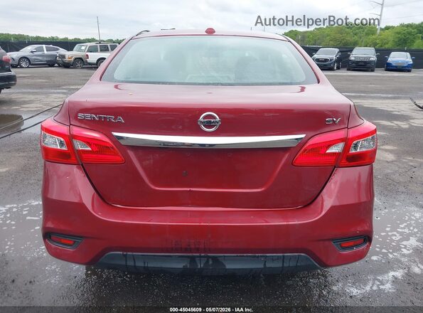 3N1AB7APXGY316804 2016 NISSAN SENTRA Burgundy 