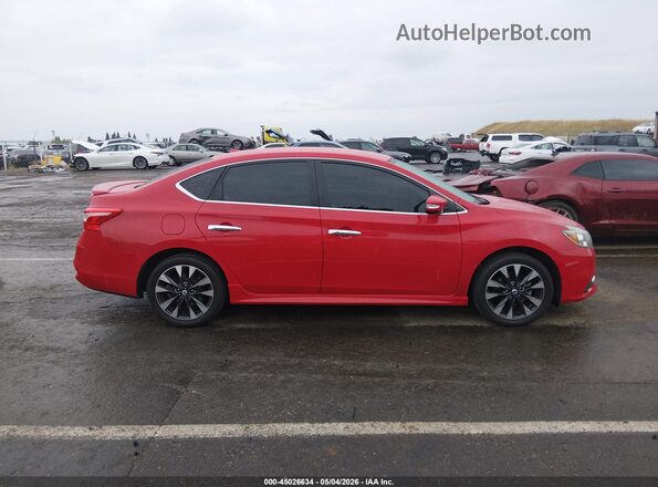 3N1AB7APXGY326989 2016 NISSAN SENTRA Red სალონის 360-გრადუსიანი ხედი