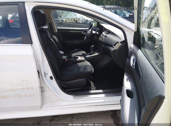 3N1AB7APXGY337782 2016 NISSAN SENTRA White წინა სალონის ხედი