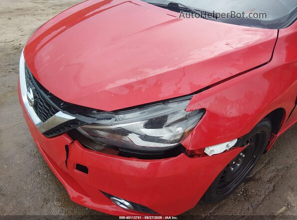 3N1AB7APXHL655643 2017 NISSAN SENTRA Red Вид спереду