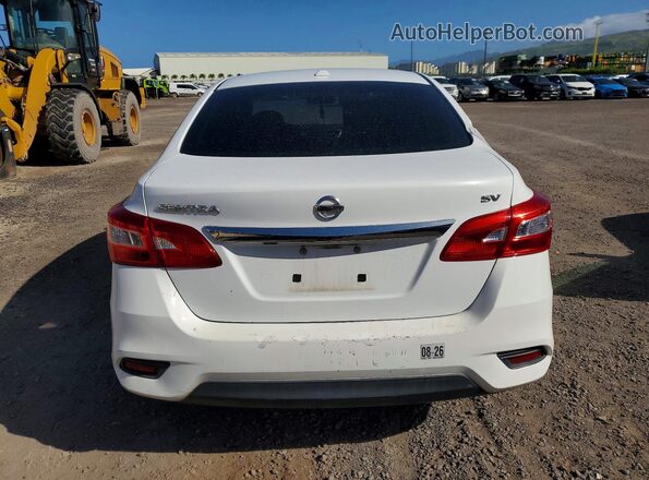 3N1AB7APXHY286589 2017 NISSAN SENTRA Белый Вид сзади