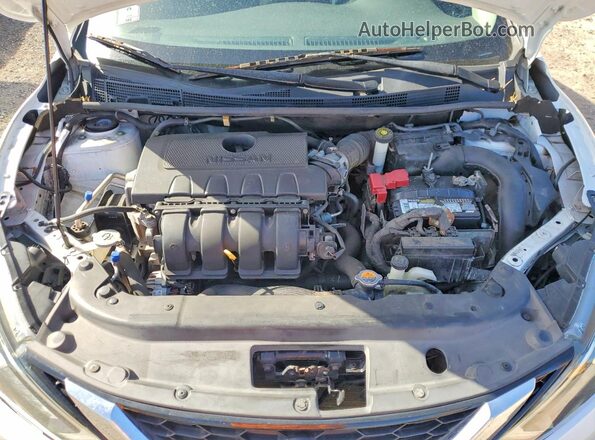3N1AB7APXHY286589 2017 NISSAN SENTRA Белый Вид задней части салона