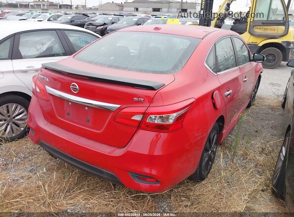 3N1AB7APXHY290996 2017 NISSAN SENTRA Red უკანა მარჯვენა