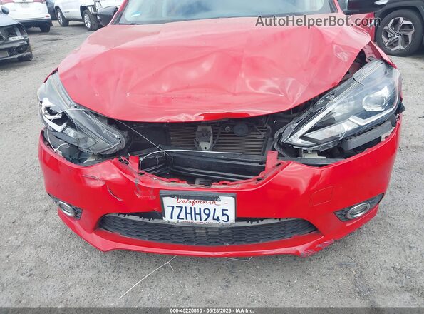 3N1AB7APXHY290996 2017 NISSAN SENTRA Red სალონის 360-გრადუსიანი ხედი
