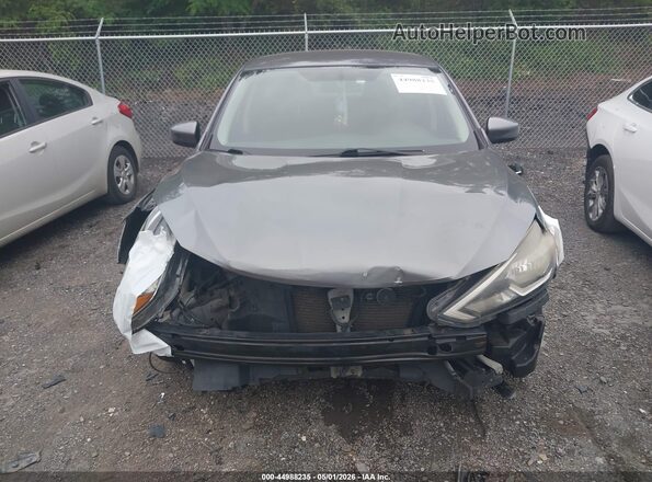 3N1AB7APXHY311958 2017 NISSAN SENTRA Gray Դիմացի տեսք