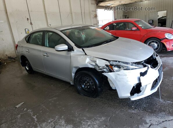 3N1AB7APXHY351022 2017 NISSAN SENTRA Silver 