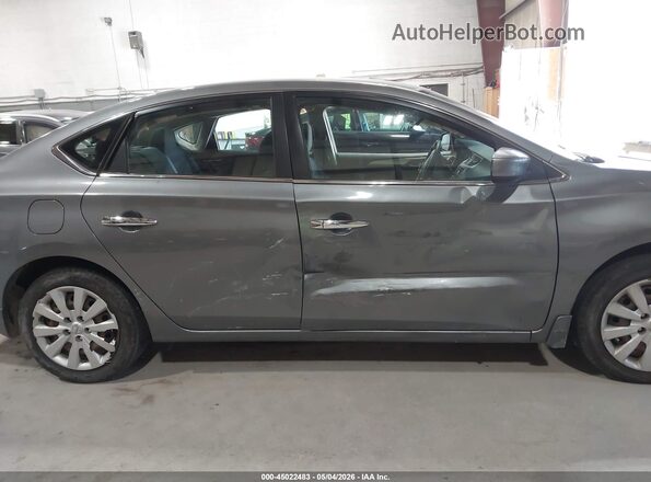 3N1AB7APXHY363400 2017 NISSAN SENTRA Серый Вид спереди