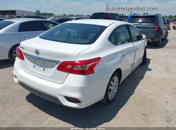 3N1AB7APXHY407122 2017 NISSAN SENTRA Белый 