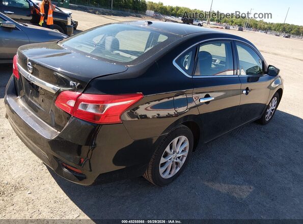 3N1AB7APXJL613415 2018 NISSAN SENTRA Black Rear right
