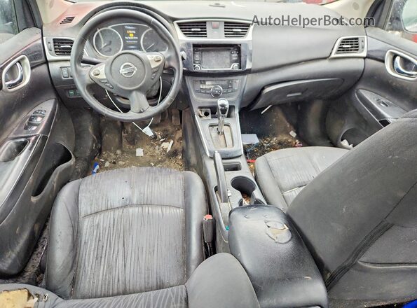 3N1AB7APXJL641795 2018 NISSAN SENTRA Gray Vista del salpicadero