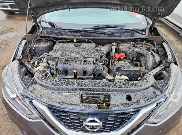 3N1AB7APXJL641795 2018 NISSAN SENTRA Gray Vista interior trasera