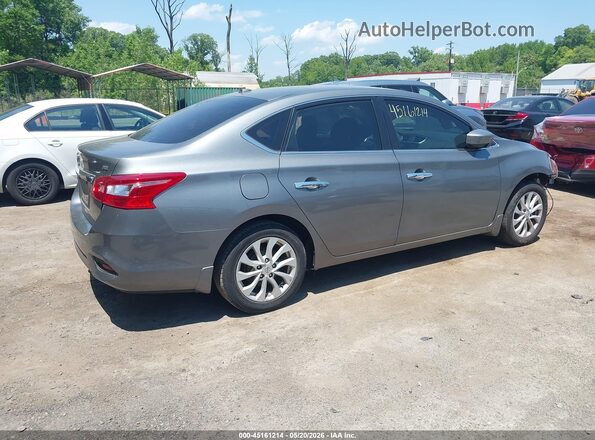 3N1AB7APXJL662646 2018 NISSAN SENTRA Gray Trasero derecho