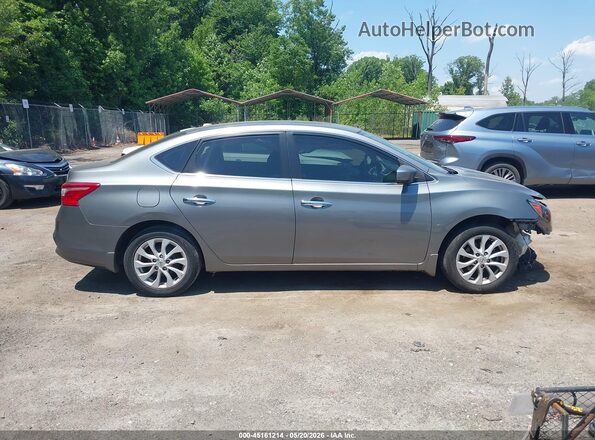 3N1AB7APXJL662646 2018 NISSAN SENTRA Gray Vista del cuadro de instrumentos
