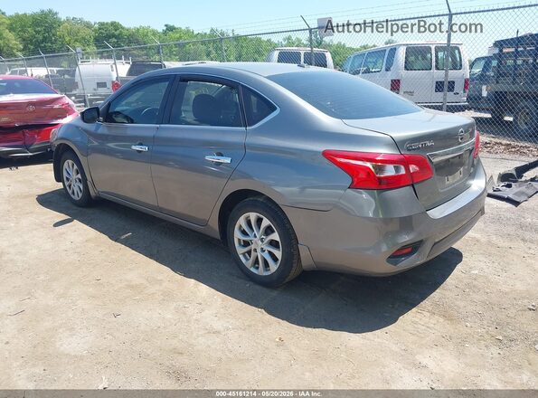3N1AB7APXJL662646 2018 NISSAN SENTRA Gray Trasero izquierdo