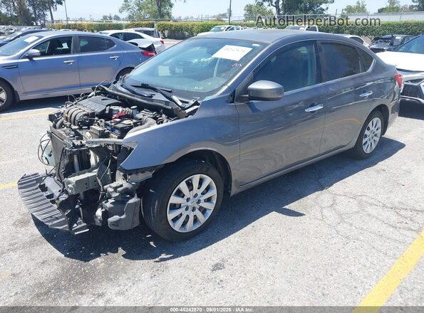 3N1AB7APXJY228634 2018 NISSAN SENTRA Серый 
