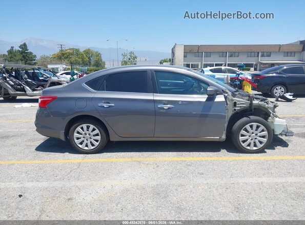 3N1AB7APXJY228634 2018 NISSAN SENTRA Серый 