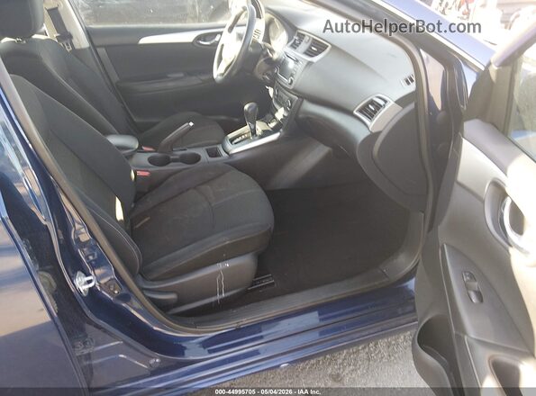 3N1AB7APXJY248205 2018 NISSAN SENTRA Blue Вид салону спереду