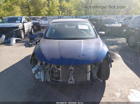 3N1AB7APXJY248205 2018 NISSAN SENTRA Blue Вид задньої частини салону