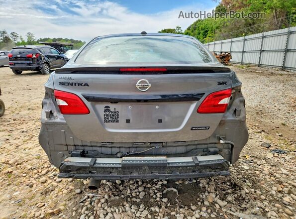 3N1AB7APXJY256952 2018 NISSAN SENTRA Gray Rear view