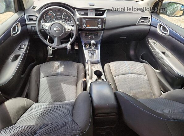 3N1AB7APXJY256952 2018 NISSAN SENTRA Gray Dashboard view