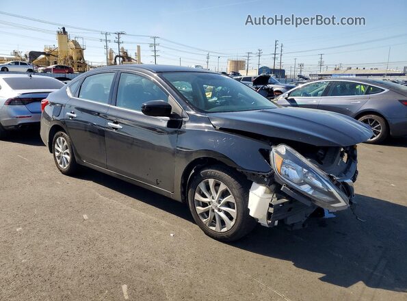 3N1AB7APXJY345680 2018 NISSAN SENTRA Black 
